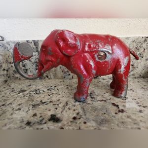 Vintage Elephant Coin Bank